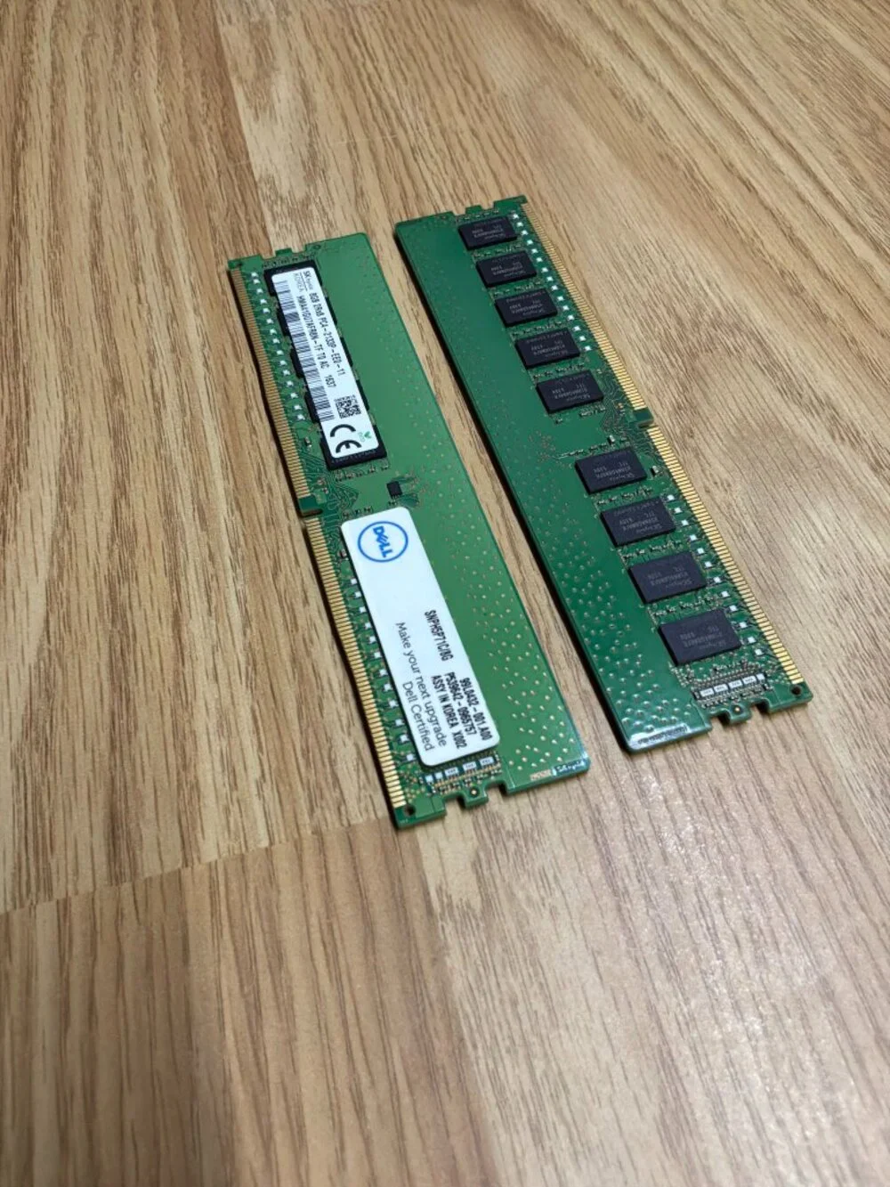 Lot of 2 SK hynix 8GB DDR4-2133P ECC RAM 16GB Total Dell Certified Memory